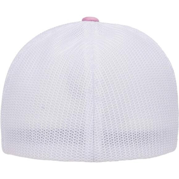 Mens Womens Trucker Hat Mesh Fitted Cap Flexfit Adjustable Curved Visor Baseball - Picture 3 of 6